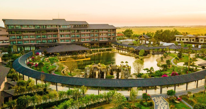 Xe từ sân bay Phú Bài Huế đi Kobi Osen Resort giá rẻ